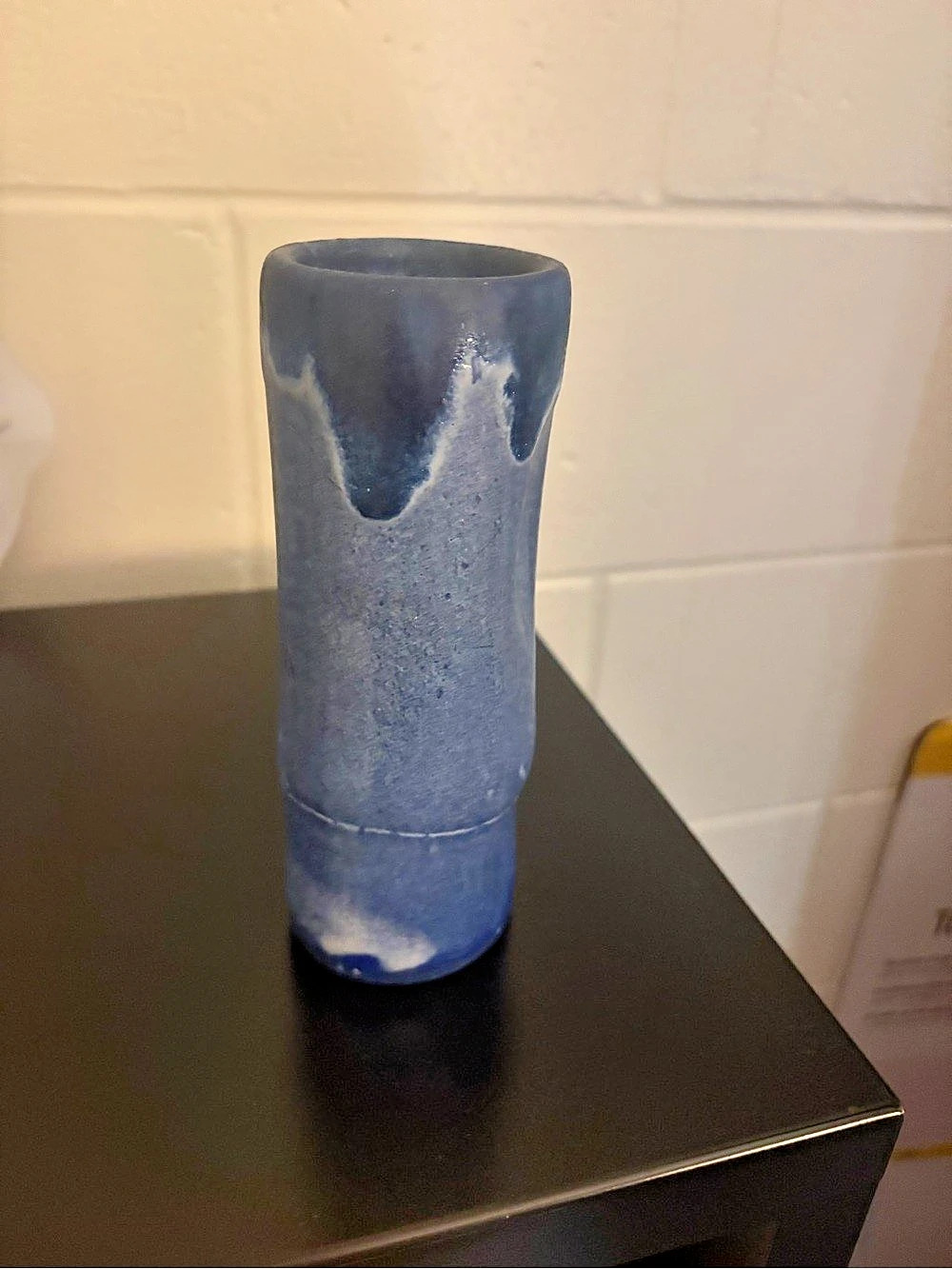 Blue Ceramic Vase- McCarty Pottery